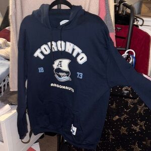NOWT - CFL Toronto Argonauts Hoodie 2XL - Navy Blue Hoodie